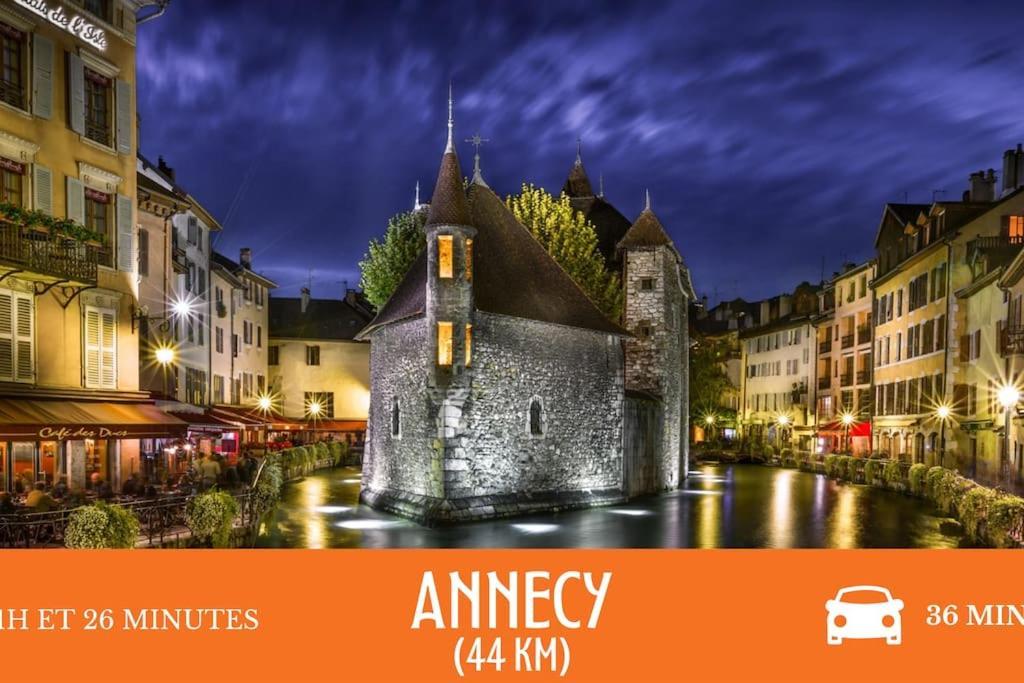 Zenbnb / Tournelles / Jardin Prive / Hyper-Centre Annemasse Luaran gambar